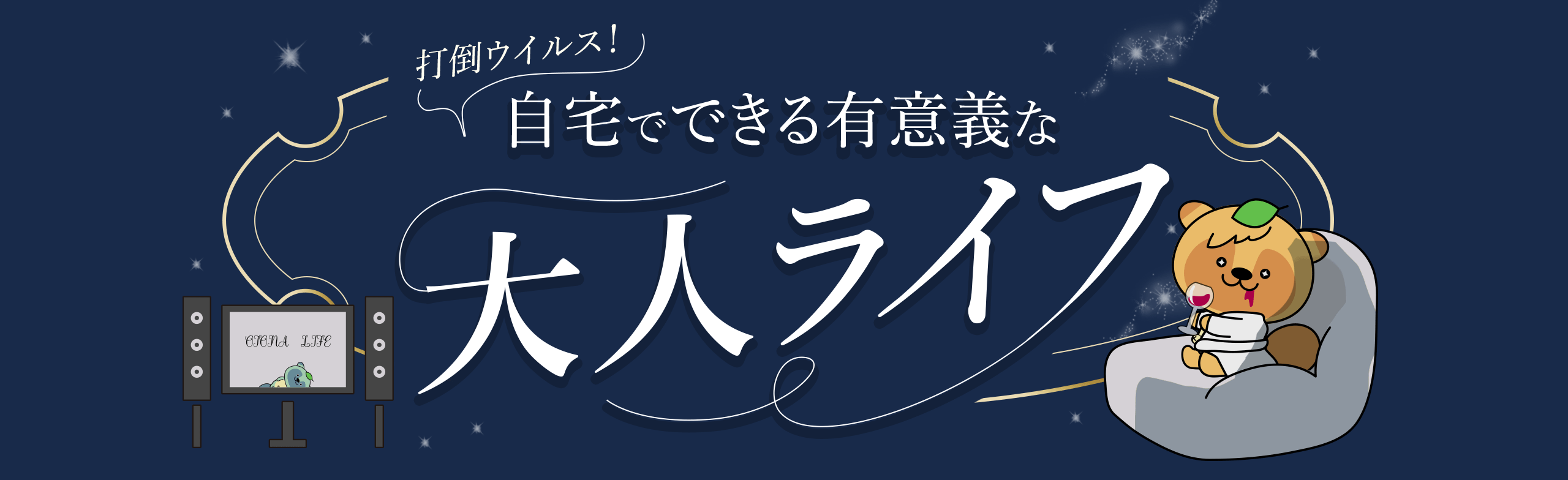 自宅でできる有意義な大人ライフ