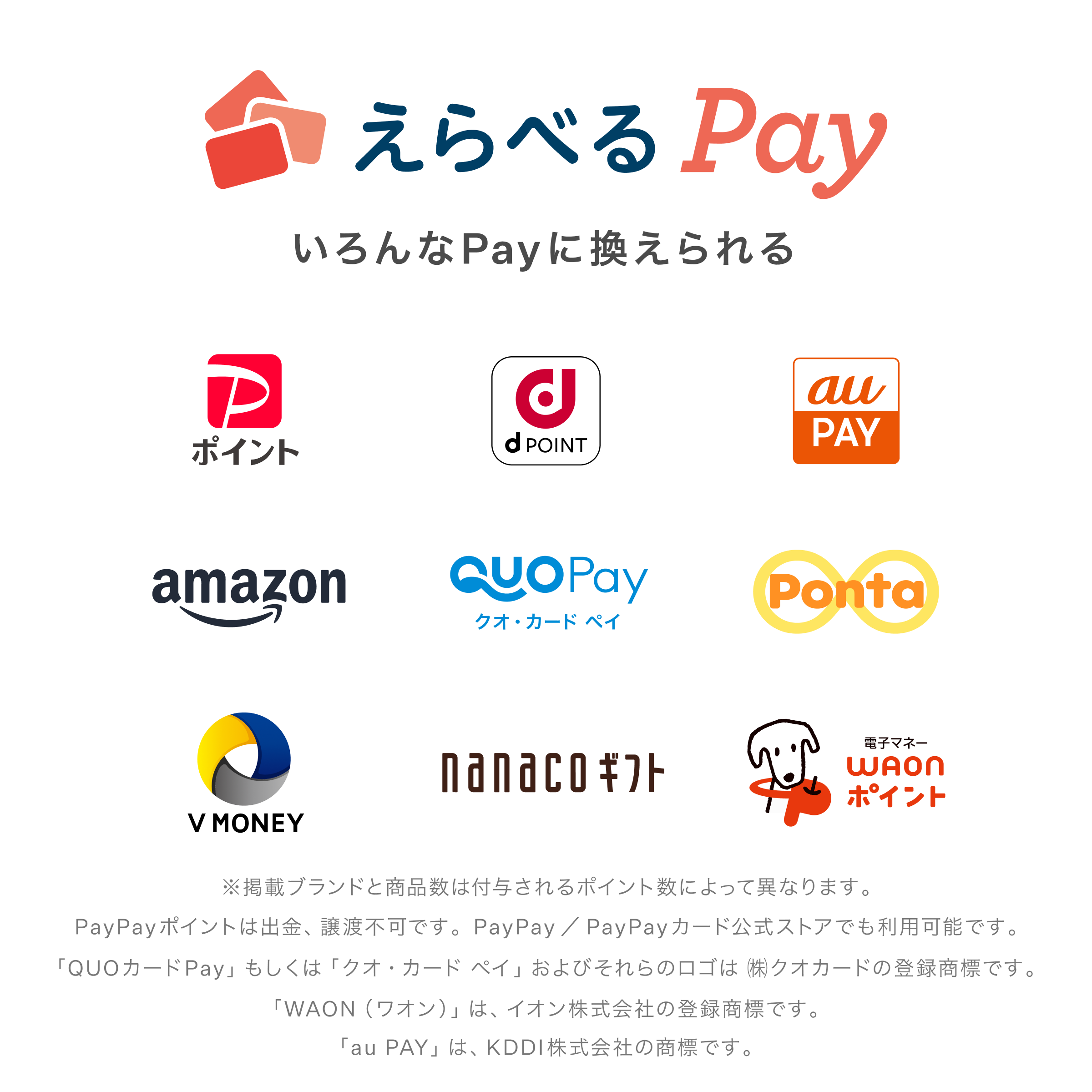 えらべるPay